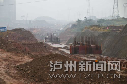 兩江新城橫一線綜合管廊走向布局